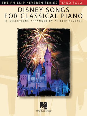 cover image of Disney Songs for Classical Piano